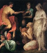 Pietro, Nicolo di The Continence of Scipio Spain oil painting artist